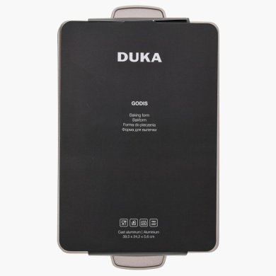 Форма для випікання Duka GODIS 33x22,5 см | Золотистий алюміній 2221273 фото - 5