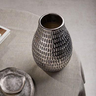 Ваза Homla FIDA 16x23 см Сріблястий 233803 фото - 4