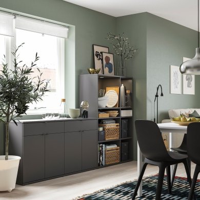 IKEA Стеллаж VIHALS Серый (ИКЕА ВИХАЛС) 69521205 фото - 3