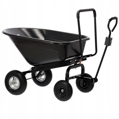 Садовая тележка Garden Line 160 л Черный REA7385