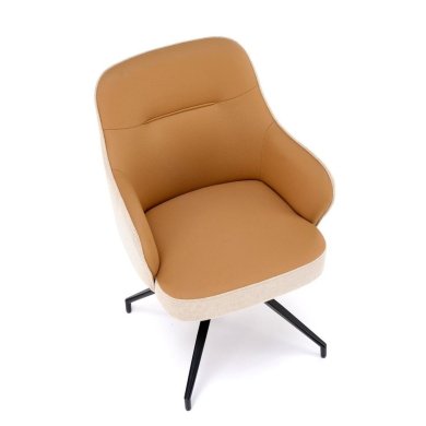 Обідній стілець поворотний Halmar K527 Бежевий - 7 Обідній стілець поворотний Halmar K527 Бежевий V-CH-K/527-KR-BRĄZOWY фото - 7