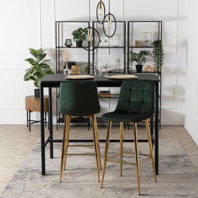 Барный стул Mebel Elit ARIEL Welur Зеленый - 5 Барный стул Mebel Elit ARIEL Welur Зеленый ME.ARIEL/Z/ZL/V/H фото - 5