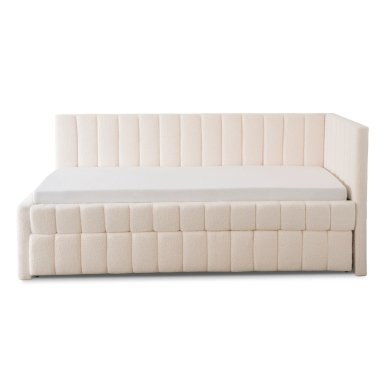 Раскладная кушетка Mebel Elit VILLEMO Boucle 90x200 см Кремовый ME.VILLEMO/90/90/KR/TB/LOZWYS фото - 5