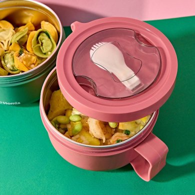 Ланч-бокс Homla BOXIE 850 мл Розовый 233734 фото - 6