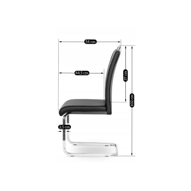 Обідній стілець Mebel Elit LOCA Чорний - 10 Обідній стілець Mebel Elit LOCA Чорний ME.LOCA/CZ/CH/E/K фото - 10