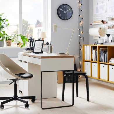 IKEA Письмовий стіл MICKE Білий (ИКЕА МИКЕ) 10489839 фото - 3
