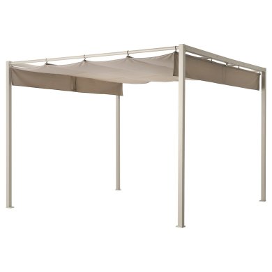 IKEA Пергола HAMMARON 3х3 м Бежевый (ИКЕА ХАММАРОН) 20549239