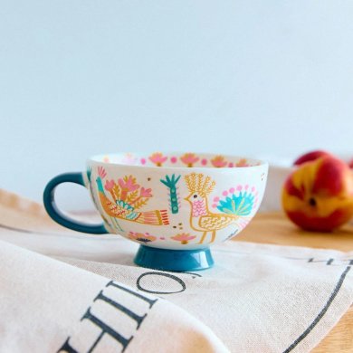 Кружка Homla GILLIAN SUMMER 250 мл Принт - 4 Кружка Homla GILLIAN SUMMER 250 мл Принт 222938 фото - 4