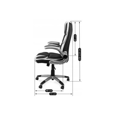 Крісло поворотне Mebel Elit LIVERPOOL | Чорний - 2 Крісло поворотне Mebel Elit LIVERPOOL | Чорний ME.LIVERPOOL/CZ/E/FO фото - 2