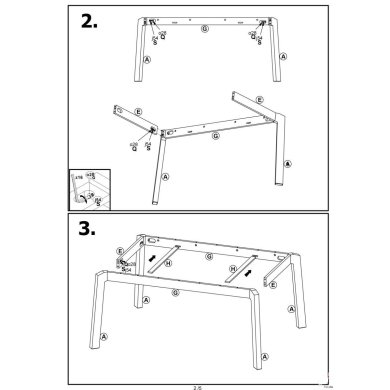 Раскладной обеденный стол Halmar ROIS Белый V-PL-ROIS-ST-BIAŁY фото - 2