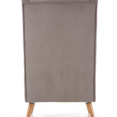 Кресло мягкое Halmar Chester Светло-серый - 6 Кресло мягкое Halmar Chester Светло-серый V-PL-CHESTER-FOT-J.POPIEL фото - 6