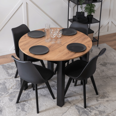 Обеденный стул Mebel Elit SCANDI Черный ME.SCANDI/CZ/CZ/PL/K фото - 7