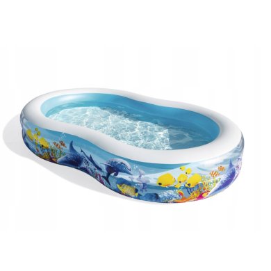 Надувний дитячий басейн Bestway 54118B 262х157х46 см Принт BES54118B фото - 2
