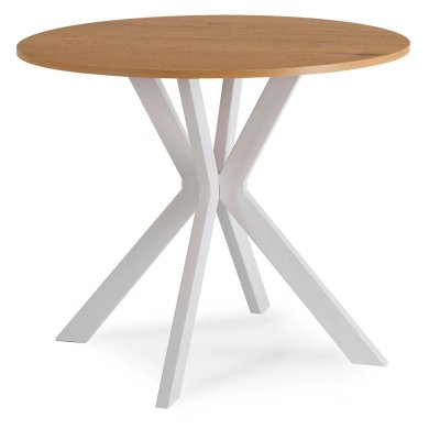 Обідній стіл Mebel Elit LAUREN 90 см Дуб ME.LAUREN/D/B/S90
