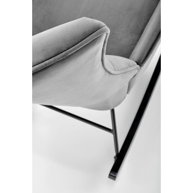 Крісло-качалка м'яке Halmar BAZALTO Сірий V-CH-BAZALTO-FOT-POPIELATY фото - 9