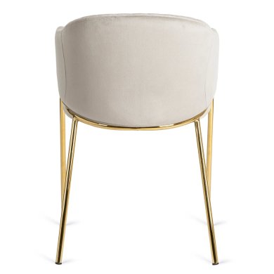 Обідній стілець Mebel Elit INNES Welur Сірий ME.INNES/P/ZL/V/K фото - 4