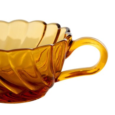 Чашка Homla CAREN 200 мл Жовтий 227271 фото - 3