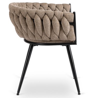 Обеденный стул Mebel Elit EMPOLI Бежевый - 4 Обеденный стул Mebel Elit EMPOLI Бежевый ME.EMPOLI/BZ/T/K фото - 4