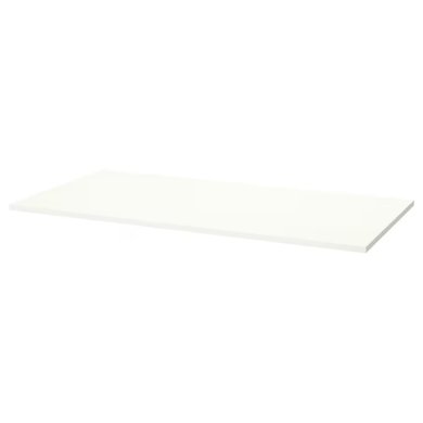 IKEA Стільниця MITTZON 140х68 см Білий 50515600