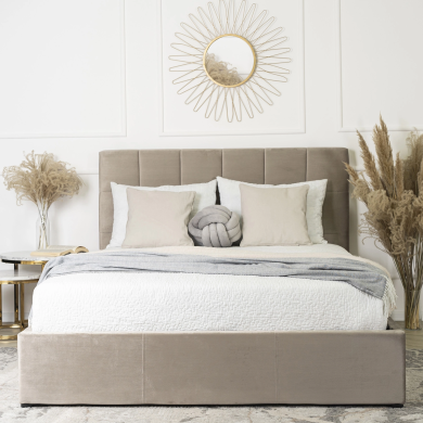 Кровать Mebel Elit PANAMA 140х200 см Бежевый ME.PANAMA/140/BZ/V/LOZZPOJ фото - 5