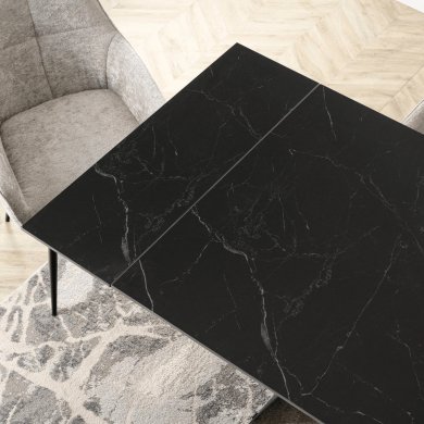 Обеденный стол Mebel Elit DEVON Черный ME.DEVON/CZ/CZ/S160-220 фото - 9