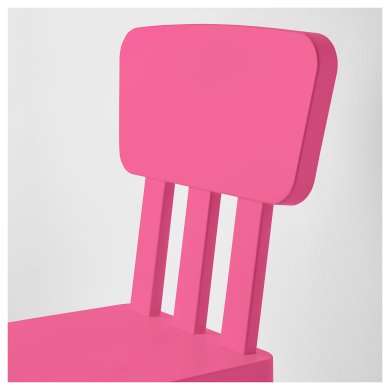 IKEA Стілець дитячий MAMMUT (ИКЕА МАММУТ) 80382321 фото - 5