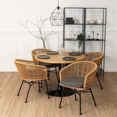 Обідній стілець Mebel Elit FLAMENCO Дерево - 5 Обідній стілець Mebel Elit FLAMENCO Дерево ME.FLAMENCO/ZO/CZ/RT/K фото - 5