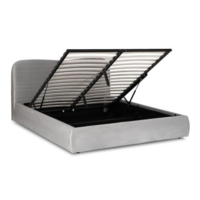 Кровать Mebel Elit BRISTOL Welur 180x200 см Серый ME.BRISTOL/180/P/V/LOZZPOJ фото - 2