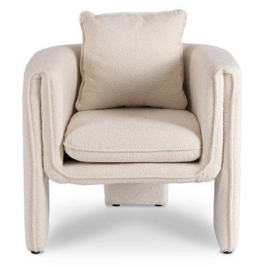 Кресло мягкое Mebel Elit GALA Кремовый ME.GALA/BZ/T/FW фото - 2