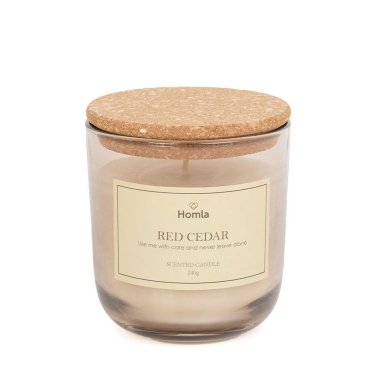 Ароматична свічка Homla VERDE Red Cedar 240 г Бежевий 210660 фото - 2