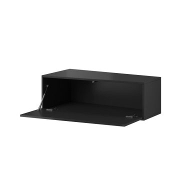 Тумба ТВ Cama Slant 100 | Черный / Черный глянец 5903815001574 фото - 2