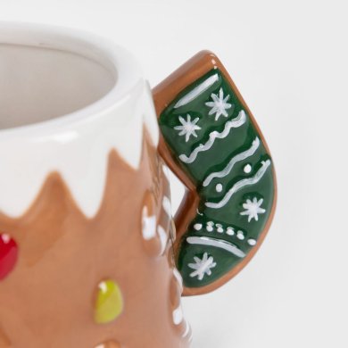 Кружка Homla GATTON 500 мл Коричневый 234203 фото - 2