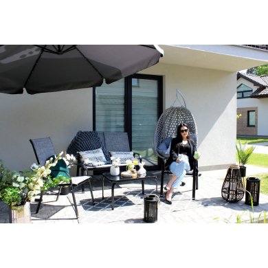 Комплект садовой мебели Garden Line NEO6397 Черный - 8 Комплект садовой мебели Garden Line NEO6397 Черный NEO6397 фото - 8