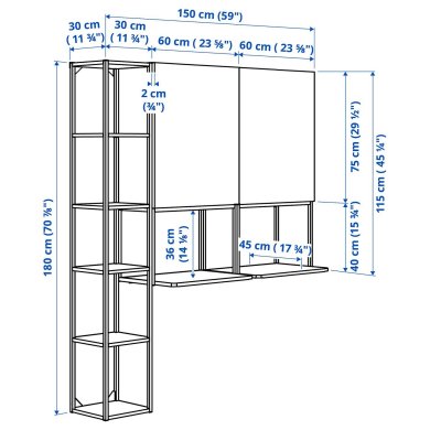 IKEA ENHET (ИКЕА ЭНХЕТ) 99613331 фото - 2