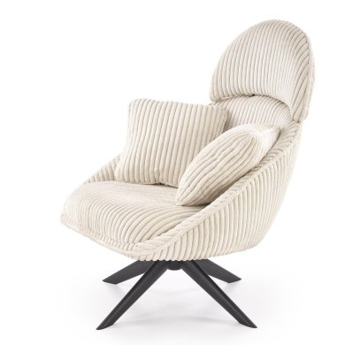 Кресло мягкое поворотное Halmar MERRY 2 Кремовый V-CH-MERRY_2-FOT-KREMOWY фото - 4