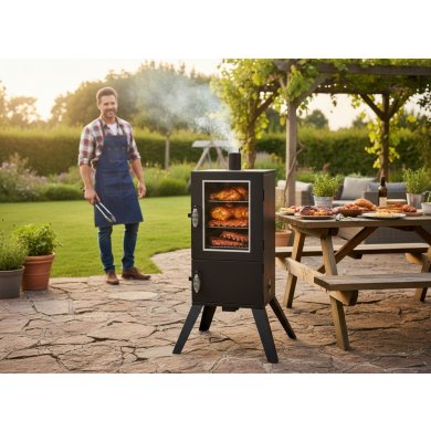 Коптильня Garden Line BBQ4842 Черный BBQ4842 фото - 11