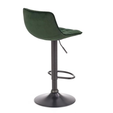 Барный стул Halmar H-95 Темно-зеленый - 2 Барный стул Halmar H-95 Темно-зеленый V-CH-H/95-C.ZIELONY фото - 2