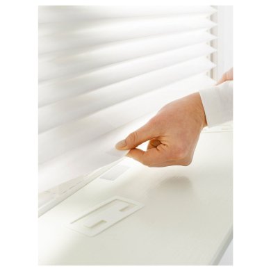 IKEA Штора-плісе SCHOTTIS 90x190 см Білий (ИКЕА SCHOTTIS) 20242282 фото - 7