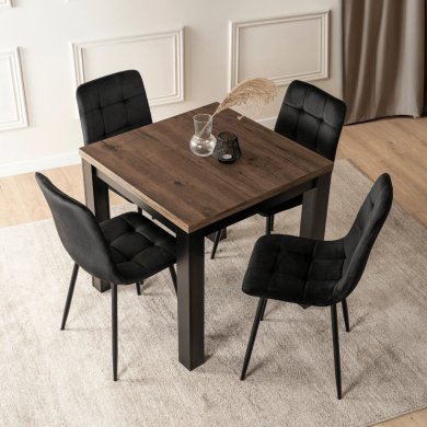 Розкладний обідній стіл Mebel Elit MAX Горіх W.MAX/OM/CZ/S фото - 5