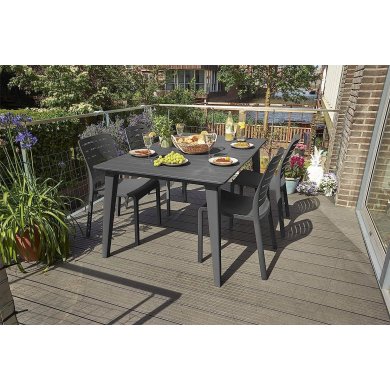 Садовый стол Keter LIMA 160 Графит 226499 фото - 3