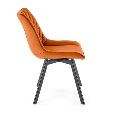 Обідній стілець поворотний Halmar K520 Кориця V-CH-K/520-KR-CYNAMONOWY фото - 3