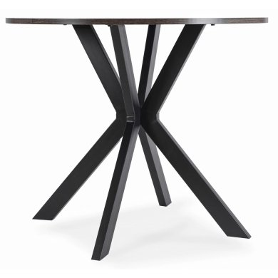 Обеденный стол Mebel Elit LAUREN 90 см Черный ME.LAUREN/CZ/CZ/S90 фото - 2