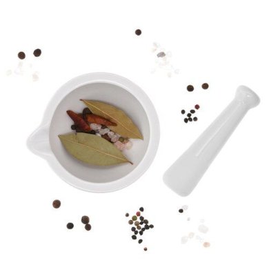 Ступка для специй Duka Smart | Белый - 2 Ступка для специй Duka Smart | Белый 1218803 фото - 2