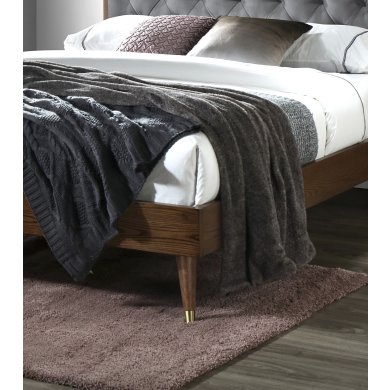 Ліжко Halmar Cassidy | 160x200 / Горіх / Сірий - 4 Ліжко Halmar Cassidy | 160x200 / Горіх / Сірий V-CH-CASSIDY-LOZ фото - 4