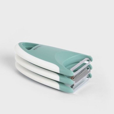 Набір овочечисток Homla EASY COOK 3 шт Зелений 234157 фото - 3