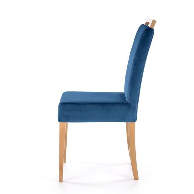 Обеденный стул Halmar CLARION 3 Синий V-PL-N-CLARION-DĄB MIODOWY-MONOLITH77 фото - 3