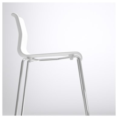 IKEA Барный стул GLENN Белый (ИКЕА ГЛЕН) 60131734 фото - 3