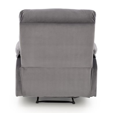 Кресло мягкое раскладное с реклайнером Halmar DRAGER Пепельный V-CH-DRAGER-FOT-POPIELATY фото - 9