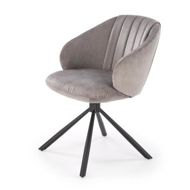 Обеденный стул поворотный Halmar K533 Пепельный V-CH-K/533-KR-POPIELATY фото - 3