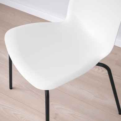 IKEA Обідній стілець LIDAS Білий (ИКЕА ЛИДАС) 69481394 фото - 5